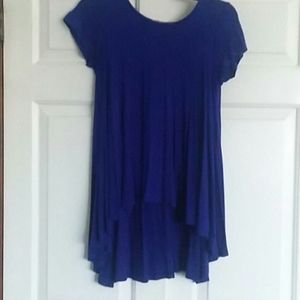 Asymmetrical Blue Tunic XS